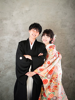 浜松・掛川 結婚式前撮り シアスタイル 和装のスタジオ撮影