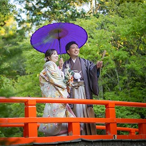 宮島ウエディングフォトの撮影当日