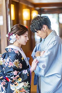 宮島で美しいウエディングフォト撮影02