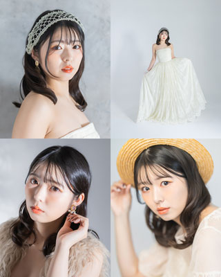 ウエディングドレスのアレンジ例03 yin