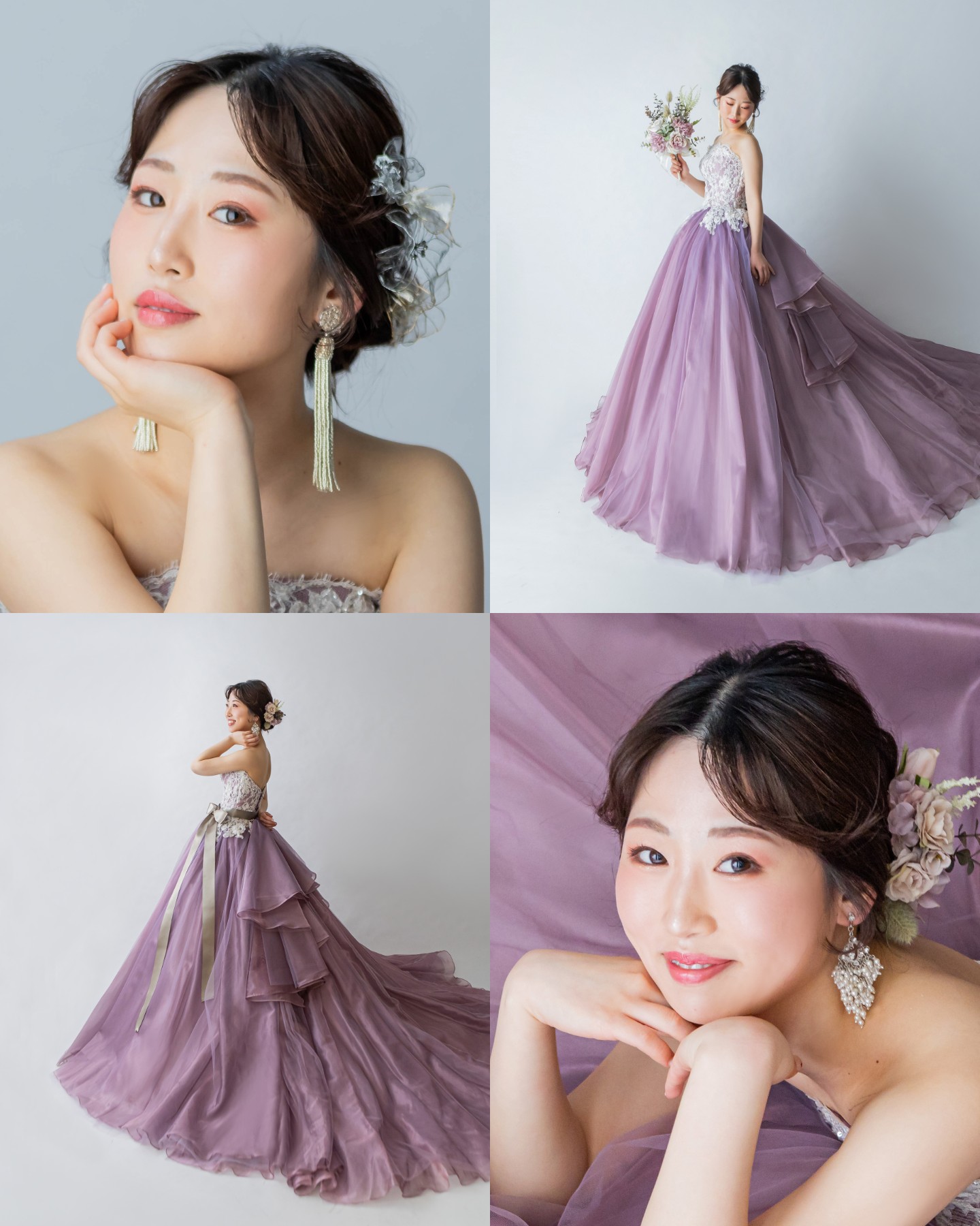 ウエディングドレスのアレンジ例14 広島miyu