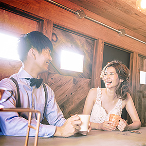 リアンディウエディングフォトの撮影当日