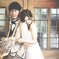 リアンディで洋装フォト結婚式の前撮り写真