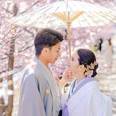 桜フォトウエディング写真No.022