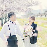 桜フォトウエディング写真No.033