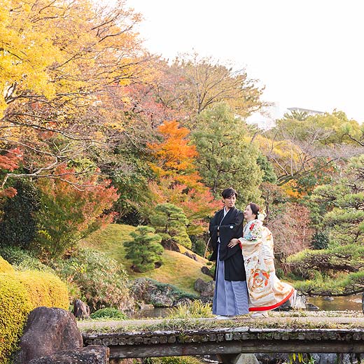 静岡のロケフォト駿府城 紅葉山庭園ギャラリー03