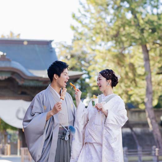 豊川市結婚式の前撮り撮影ロケーション稲荷ギャラリー07