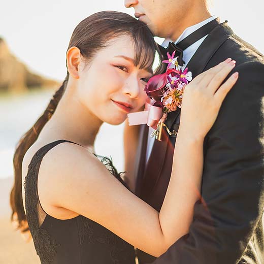 豊川市結婚式の前撮り撮影ロケーション伊良湖ギャラリー05