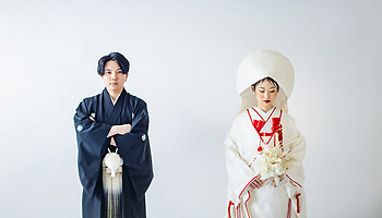 シンプルにおしゃれなウエディングフォト撮影