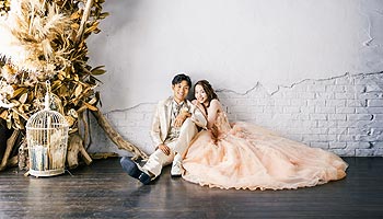 フォトウエディング シアスタイル おすすめ結婚式前撮りスタジオ撮影