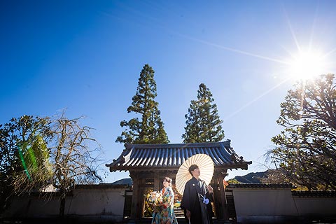 結婚式ロケーションフォト和装1着プラン02