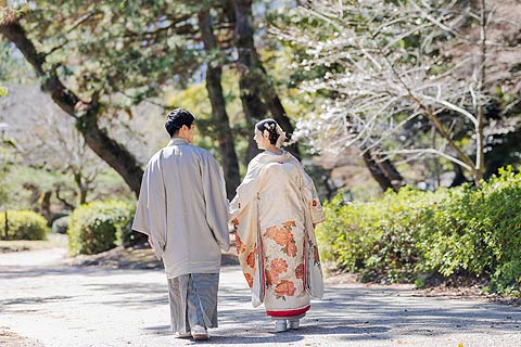 結婚式ロケーションフォト和装1着プラン03