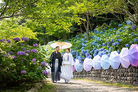 結婚式ロケーションフォト和装2着プラン03