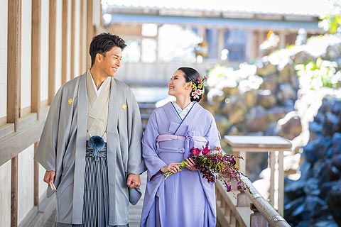 結婚式ロケーションフォト和装2着プラン05