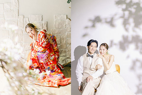 結婚式フォトウエディング和装2着プラン01